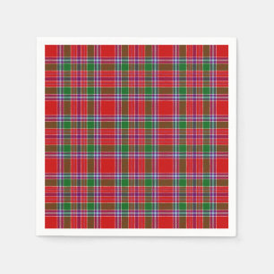 Clan Burrell Tartan Napkin
