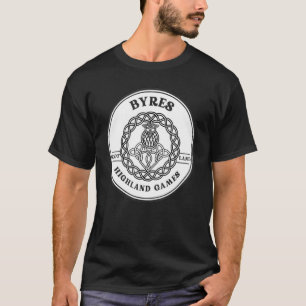 Clan Byres Scottish Thistle Highland Games T-Shirt