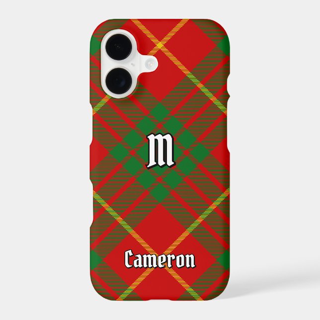 Clan Cameron Tartan (Back)