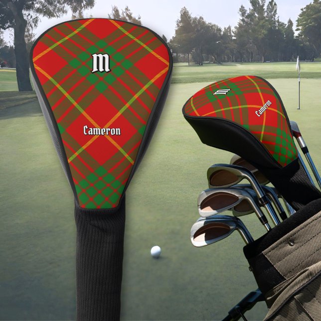 Clan Cameron Tartan Golf Head Cover (Creator Uploaded)