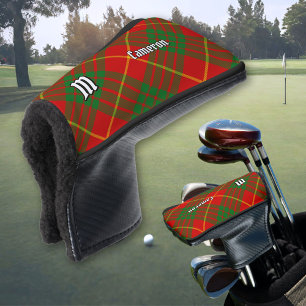 Clan Cameron Tartan Golf Head Cover