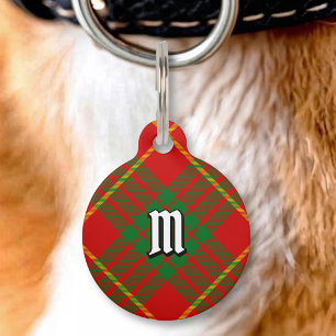 Clan Cameron Tartan Pet Tag