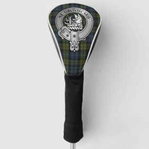 Clan Campbell Crest & Tartan Golf Head Cover