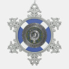 Clan Campbell Crest & Tartan Knot 