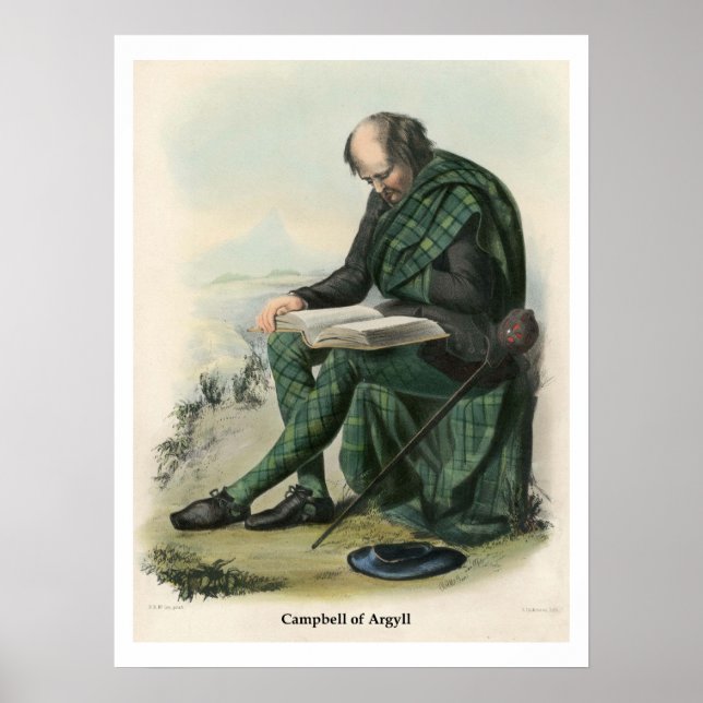 Clan Campbell of Argyll Poster (Front)