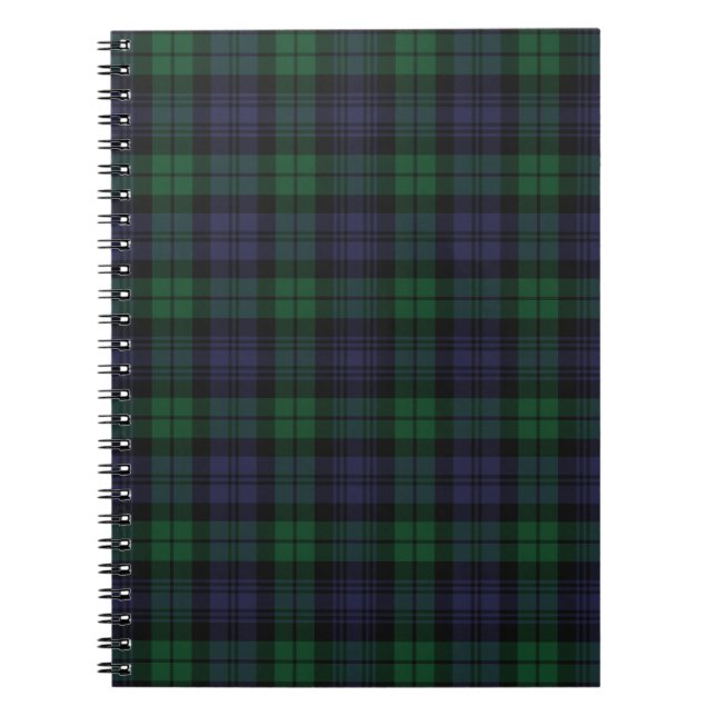 Clan Campbell Tartan Notebook (Front)