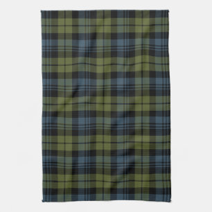 Clan Campbell Tartan Tea Towel