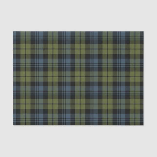 Clan Campbell Tartan Tissue Paper (Front)