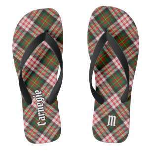 Clan Carnegie Dress Tartan Jandals