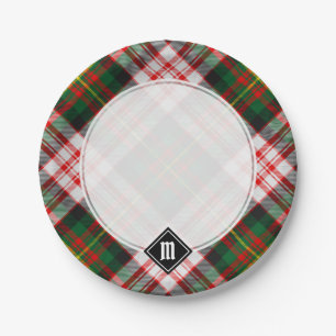 Clan Carnegie Dress Tartan Paper Plate