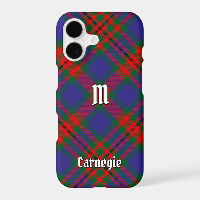Clan Carnegie Tartan (Back)