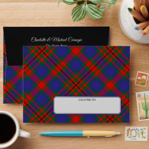 Clan Carnegie Tartan Envelope