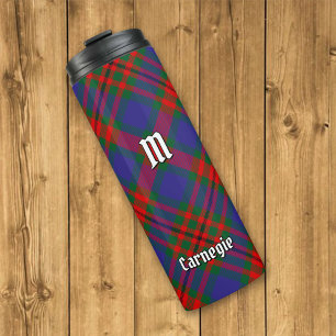 Clan Carnegie Tartan Thermal Tumbler