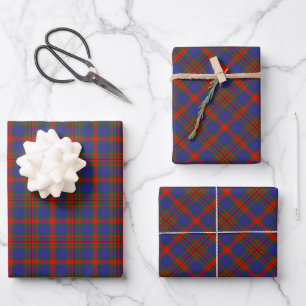 Clan Carnegie Tartan Wrapping Paper Sheet