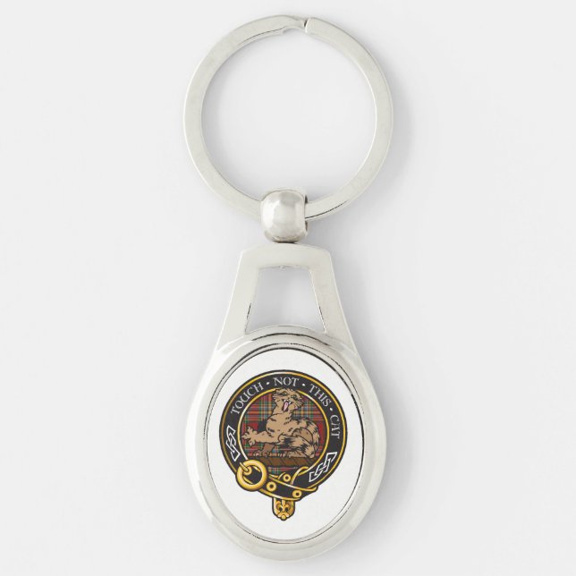 Clan Chattan Crest Key Ring (Front)