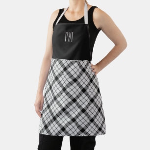 Clan Chef MacFarlane Tartan Plaid Name Apron