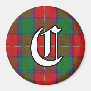 Clan Chisholm Tartan Plaid Accents Magnet