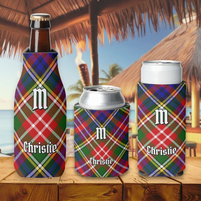 Clan Christie Tartan Bottle Cooler (Creator Uploaded)