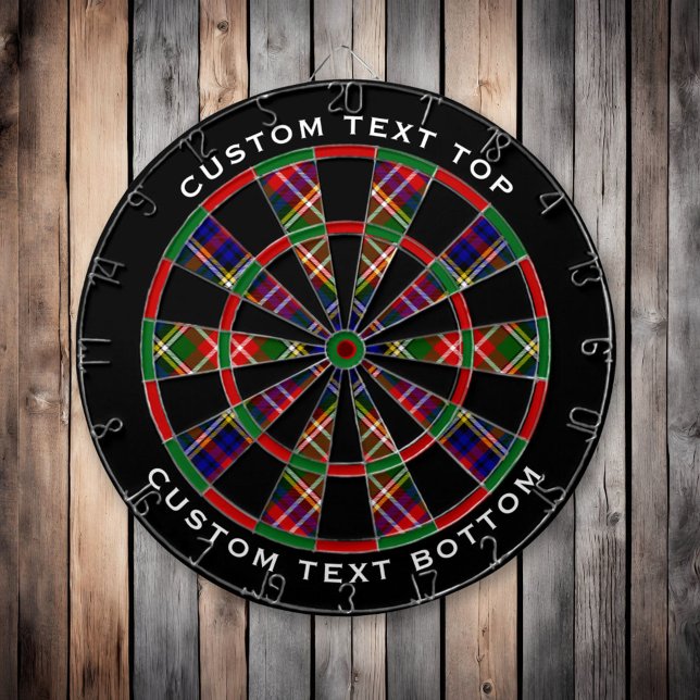 Clan Christie Tartan Dartboard (Creator Uploaded)
