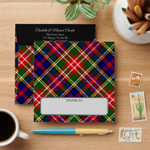 Clan Christie Tartan Envelope