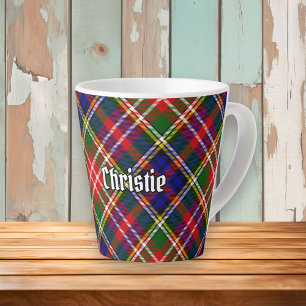 Clan Christie Tartan Latte Mug