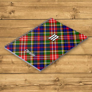 Clan Christie Tartan Notebook