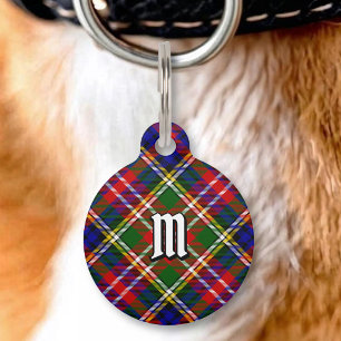Clan Christie Tartan Pet Tag