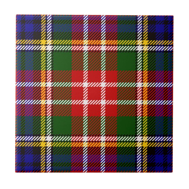 Clan Christie Tartan Tile (Front)