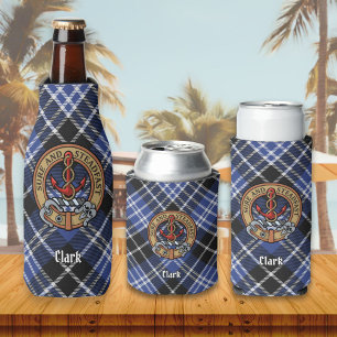 Clan Clark Crest Bottle Cooler