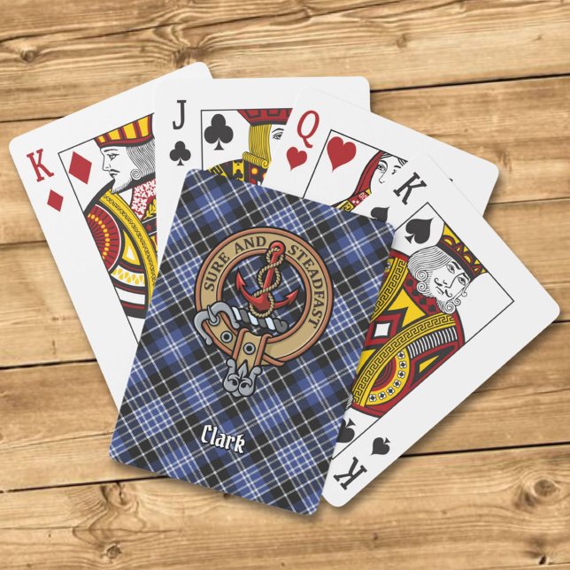 Clan Clark Crest Playing Cards (Creator Uploaded)