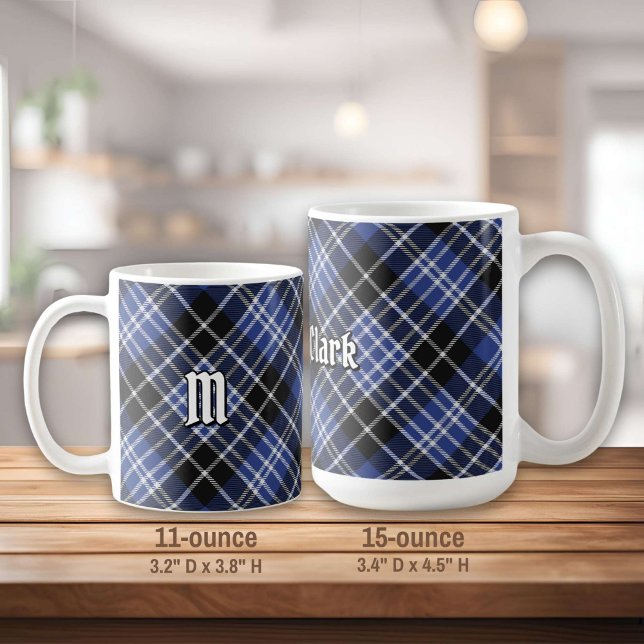 Clan Clark Tartan Coffee Mug (Creator Uploaded)