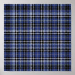 Clan Clark Tartan - Digital Download Poster