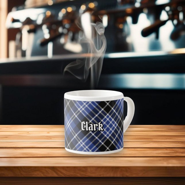 Clan Clark Tartan Espresso Cup (Creator Uploaded)