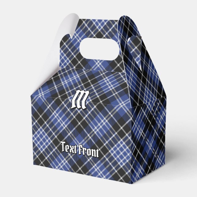 Clan Clark Tartan Favour Box (Front Side)