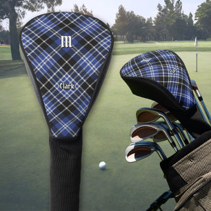 Clan Clark Tartan Golf Head Cover