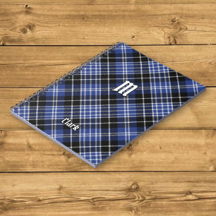 Clan Clark Tartan Notebook