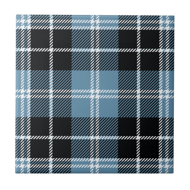 Clan Clark Tartan Tile (Front)