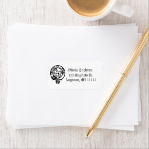 Clan Cochrane Crest Address Labels