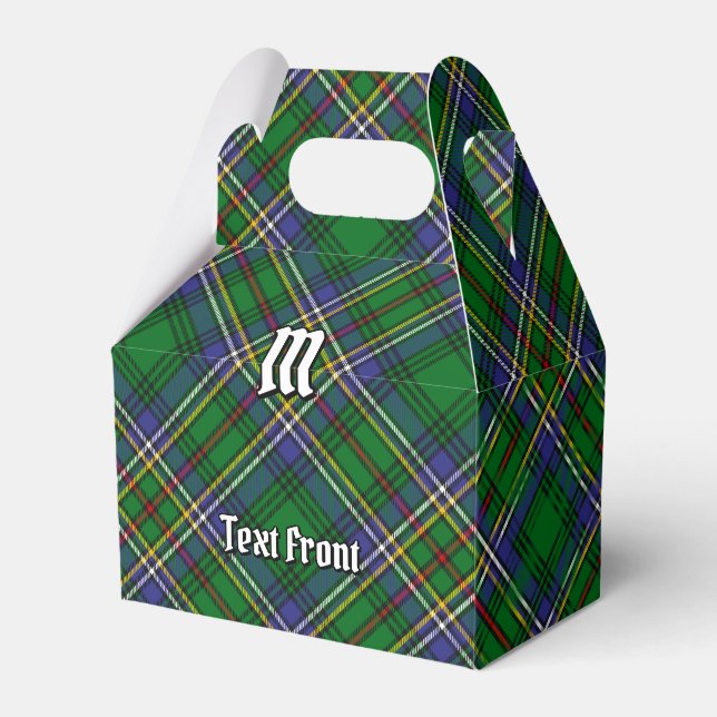 Clan Cockburn Tartan Favour Box (Front Side)