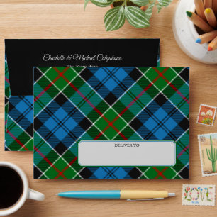 Clan Colquhoun Tartan Envelope