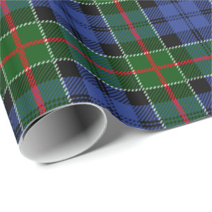 Clan Colquhoun Tartan Plaid Pattern Wrapping Paper