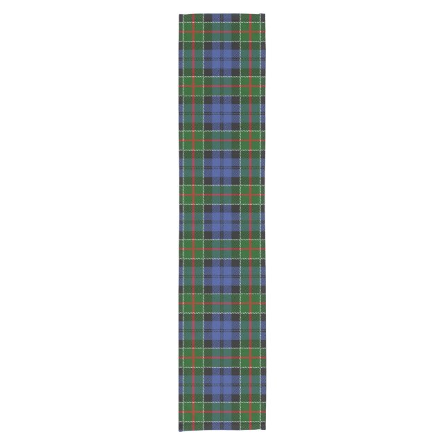 Clan Colquhoun Tartan Short Table Runner (Front)