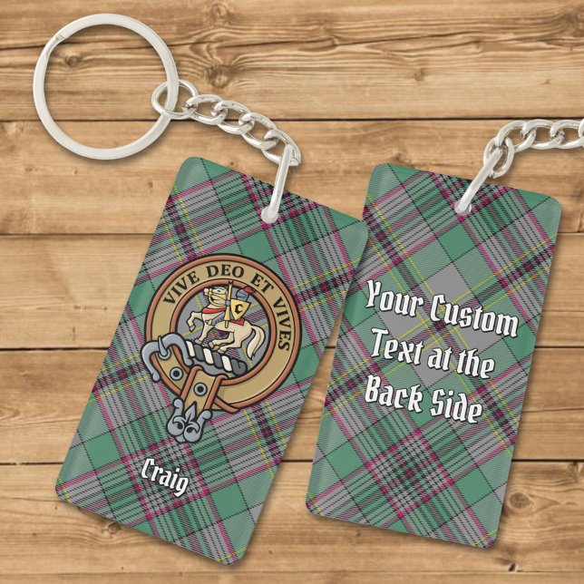 Clan Craig Crest Acrylic Keychain (Creator Uploaded)