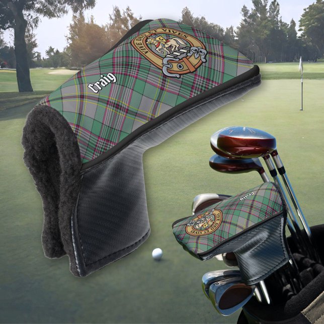 Clan Craig Crest Golf Head Cover (Creator Uploaded)