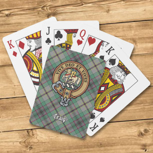 Clan Craig Crest Playing Cards