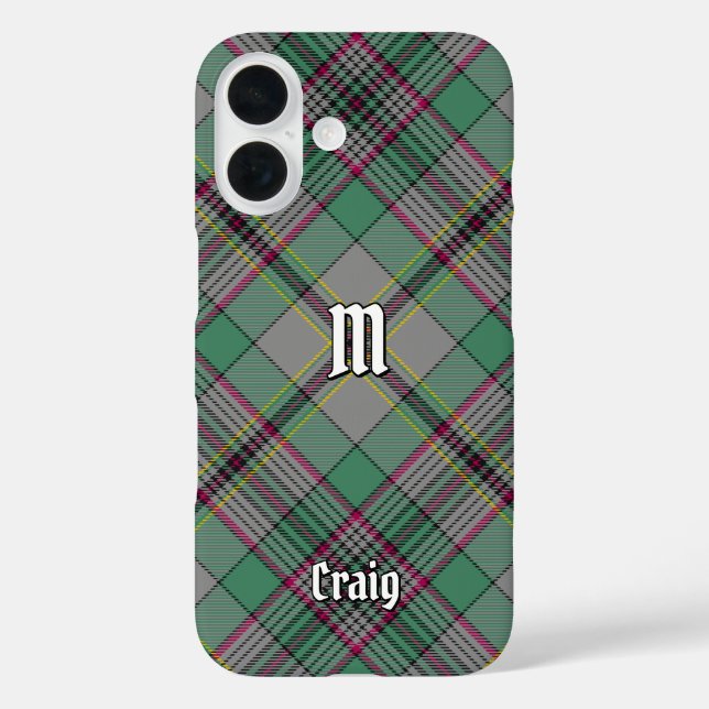 Clan Craig Tartan Case-Mate iPhone Case (Back)