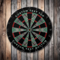 Clan Craig Tartan Dart Board