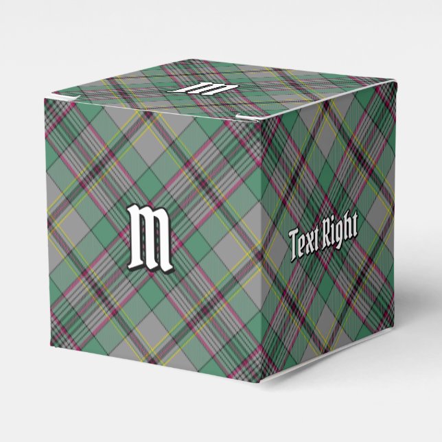Clan Craig Tartan Favour Box (Front Side)
