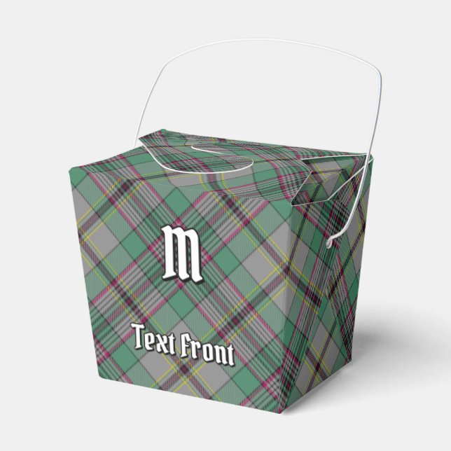 Clan Craig Tartan Favour Box (Front Side)
