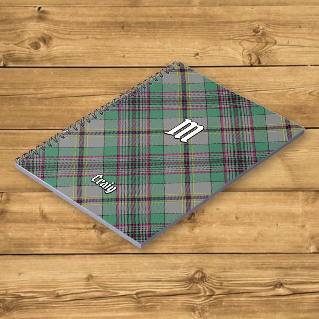 Clan Craig Tartan Notebook (Creator Uploaded)